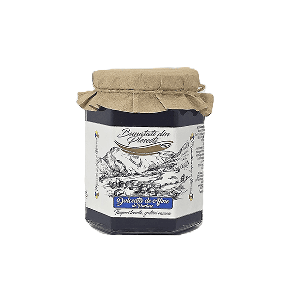 Dulceață artizanală de afine de pădure 300g